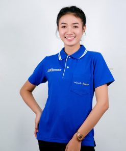 เสื้อโปโล สีน้ำเงินเข็ม