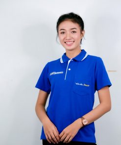 เสื้อโปโล สีน้ำเงินเข็ม