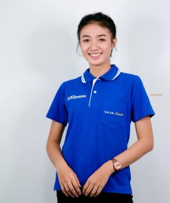 เสื้อโปโล สีน้ำเงินเข็ม