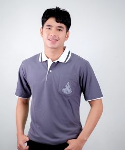 เสื้อโปโล สีเทา ชมรมรัฐศาสตร์