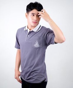 เสื้อโปโล สีเทา ชมรมรัฐศาสตร์