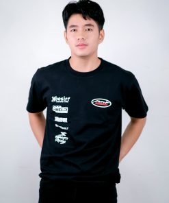 เสื้อคอกลม สีดำ