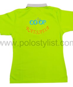 เสื้อโปโล สีเขียวอ่อน COIOP RATSADA