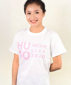 เสื้อคอกลม สกรีนอักษร