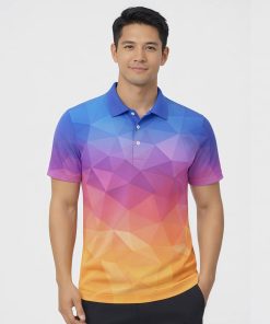 เสื้อโปโลงานพิมพ์ลาย